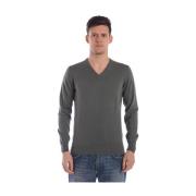 Daniele Alessandrini Zanzara Sweater Pullover Gray, Herr