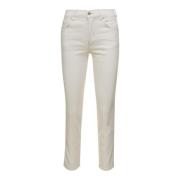 Liu Jo Slim-fit Jeans White, Dam