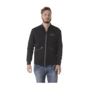 Emporio Armani EA7 Hoodies Black, Herr