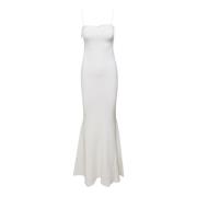 Jacquemus Maxi Dresses White, Dam
