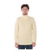 Daniele Alessandrini Ushuaia Sweater Pullover Beige, Herr