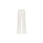 Dondup Vita Jeans för Kvinnor Aw23 White, Dam