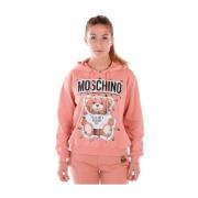 Moschino Hoodies Pink, Dam