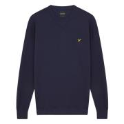 Lyle & Scott Sweatshirts Blue, Herr