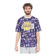 New Era LA Lakers NBA Team Mesh T-shirt Multicolor, Herr