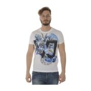 Versace Jeans Couture Print 21 Slim T-Shirt White, Herr