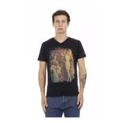 Trussardi T-Shirts Black, Herr