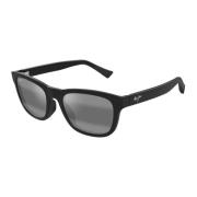 Maui Jim Kapii 617-02 Matte Black Sunglasses Black, Unisex