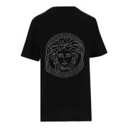 Versace T-Shirts Black, Dam