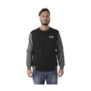 Emporio Armani EA7 Hoodies Black, Herr