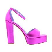 Albano Flat Sandals Pink, Dam