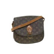 Louis Vuitton Vintage Pre-owned Canvas louis-vuitton-vskor Brown, Dam