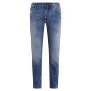 Jacob Cohën Herr Slim Fit Jeans Blue, Herr