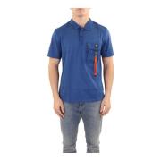Parajumpers Polo Shirts Blue, Herr