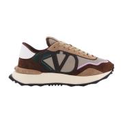 Valentino NetRunner Sneaker Brun/Beige Multicolor, Herr