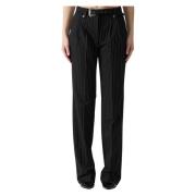 Versace Jeans Couture Trousers Black, Dam