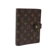 Louis Vuitton Vintage Pre-owned Belagd canvas hem-och-kontorstillbehr ...