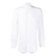Finamore Formal Shirts White, Herr
