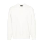 Emporio Armani Sweatshirts White, Herr