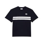 Lacoste Casual Tee-Shirt för Män Blue, Herr