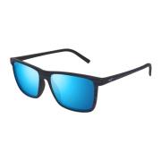 Maui Jim One Way B875-03 Dark Navy Stripe Sunglasses Blue, Unisex