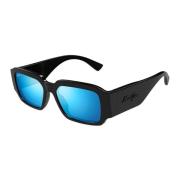 Maui Jim Kupale B639-02 Shiny Black Sunglasses Black, Unisex