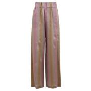 Aspesi Wide Trousers Multicolor, Dam