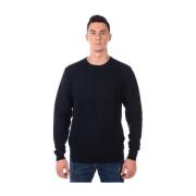 Daniele Alessandrini Sweatshirts Blue, Herr