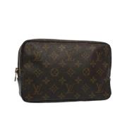 Louis Vuitton Vintage Pre-owned Canvas kuvertvskor Brown, Dam