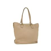 Prada Vintage Pre-owned Laeder prada-vskor Beige, Dam