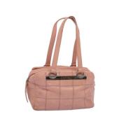 Chanel Vintage Pre-owned Laeder chanel-vskor Pink, Dam