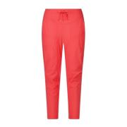 Raffaello Rossi Slim-fit Trousers Pink, Dam