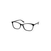 Chanel Svarta eleganta glasögon för modern kvinna Black, Dam