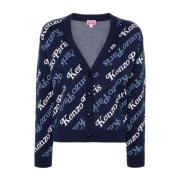 Kenzo Cardigans Blue, Dam