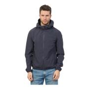 YES ZEE Blå Softshell Huva Jacka Blue, Herr