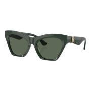 Burberry Grön Cat-Eye Solglasögon Green, Dam