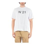 N21 T-Shirts White, Herr