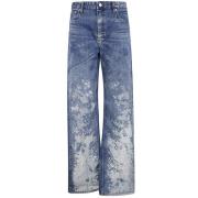 Roy Roger's Wide Jeans Blue, Dam