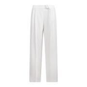 Ermanno Scervino Wide Trousers White, Dam