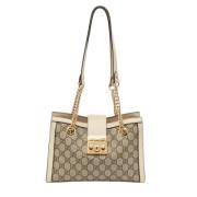 Gucci Vintage Pre-owned Laeder gucci-vskor Beige, Dam