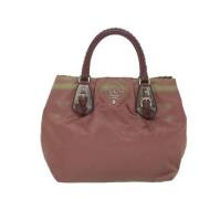 Prada Vintage Pre-owned Tyg prada-vskor Pink, Dam