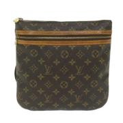 Louis Vuitton Vintage Pre-owned Canvas axelremsvskor Brown, Unisex