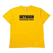 SKY High Farm T-Shirts Yellow, Herr