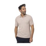 Gran Sasso Polo Shirts Gray, Herr