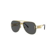 Versace Ve2255 100287 Sunglasses Yellow, Unisex