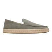 Toms Alonso Rope Loafers Oliv Green, Herr