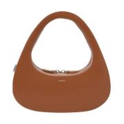 Coperni Cirkulär Crossbody Väska, Ler Brown, Dam