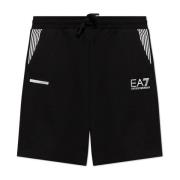 Emporio Armani EA7 Casual Shorts Black, Herr