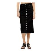 Courrèges Skirts Black, Dam