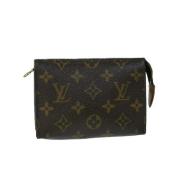 Louis Vuitton Vintage Pre-owned Canvas louis-vuitton-vskor Brown, Dam